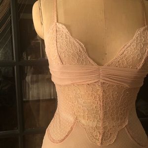 SOLD OUT Stella McCartney Pink Lace Bodysuit